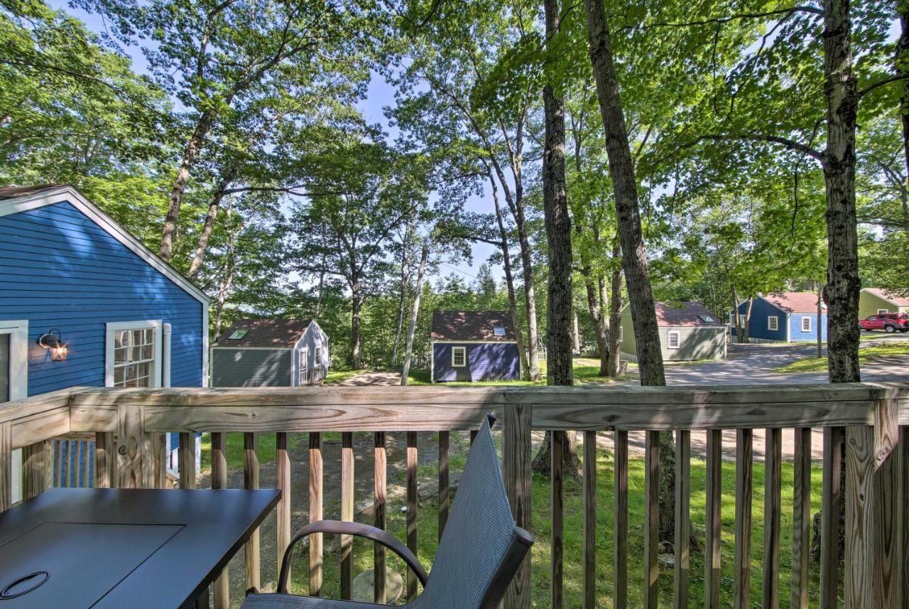 Lush Edgecomb Studio Cottage With Fire Table! Bagian luar foto